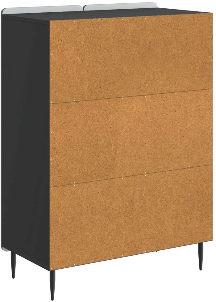 Kabalas Juoda 66 x 34,5 x 92 cm Apdirbta mediena