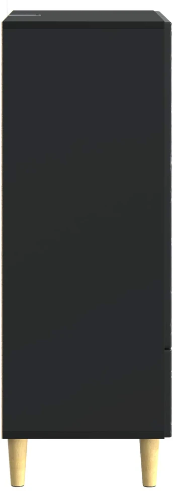 Kabalas Juoda 66 x 34,5 x 95 cm Apdirbta mediena