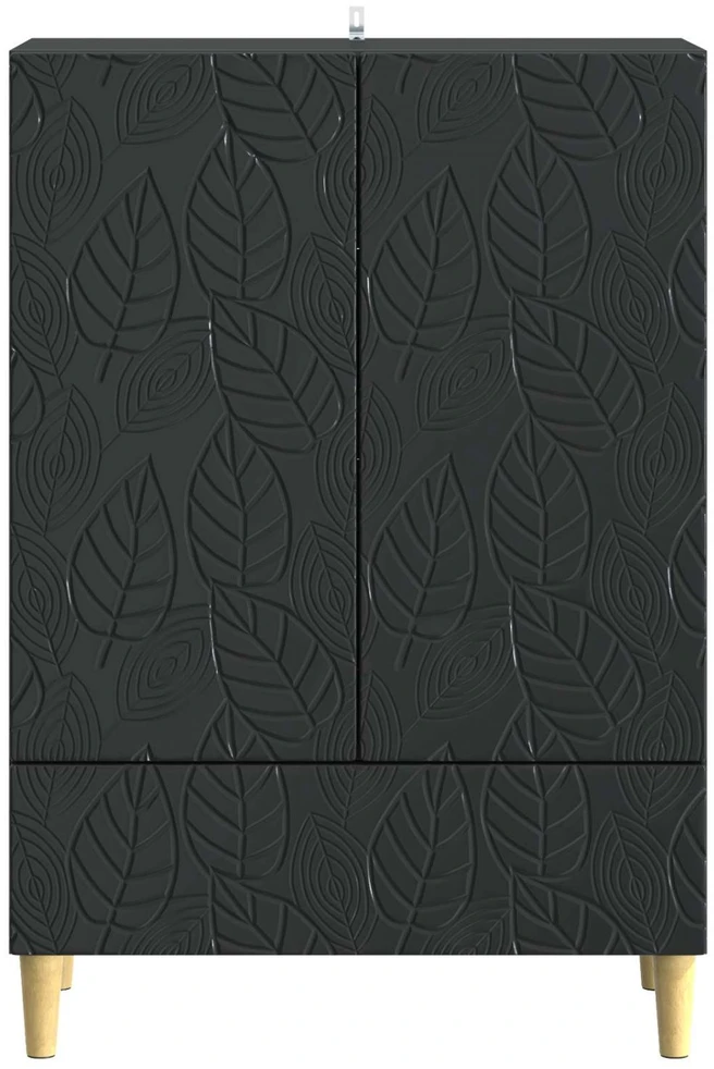 Kabalas Juoda 66 x 34,5 x 95 cm Apdirbta mediena