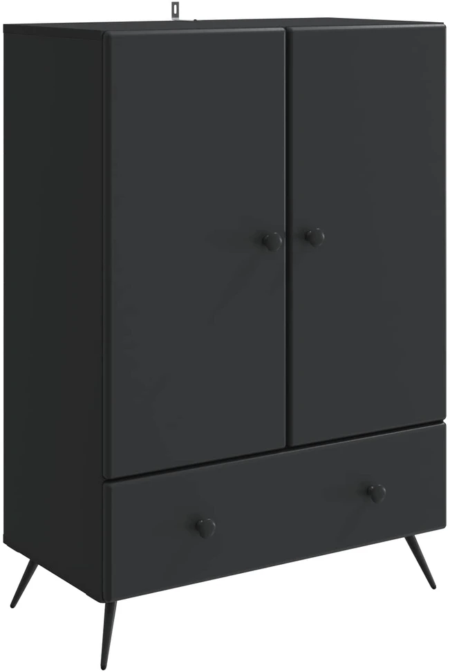 Kabalas Juoda 66 x 34,5 x 95 cm Apdirbta mediena