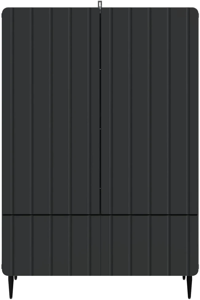 Kabalas Juoda 66 x 34,5 x 97 cm Apdirbta mediena