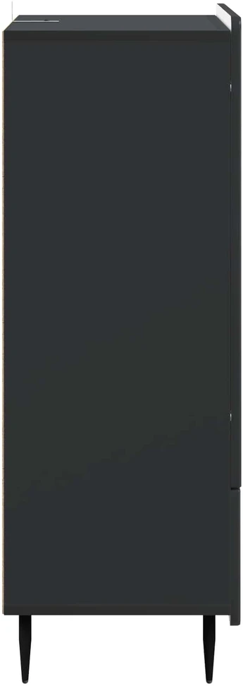 Kabalas Juoda 66 x 34,5 x 97 cm Apdirbta mediena