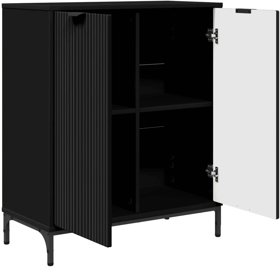 Kabalas Juoda 69,5 x 33 x 82 cm Apdirbta mediena