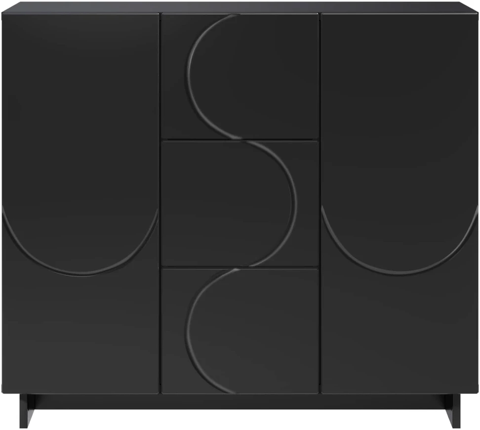 Kabalas Juoda 85,5 x 31 x 75 cm Apdirbta mediena