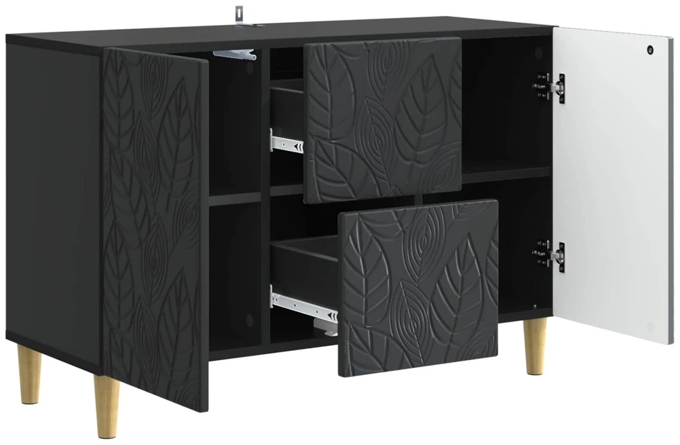 Kabalas Juoda 89 x 34,5 x 60 cm Apdirbta mediena