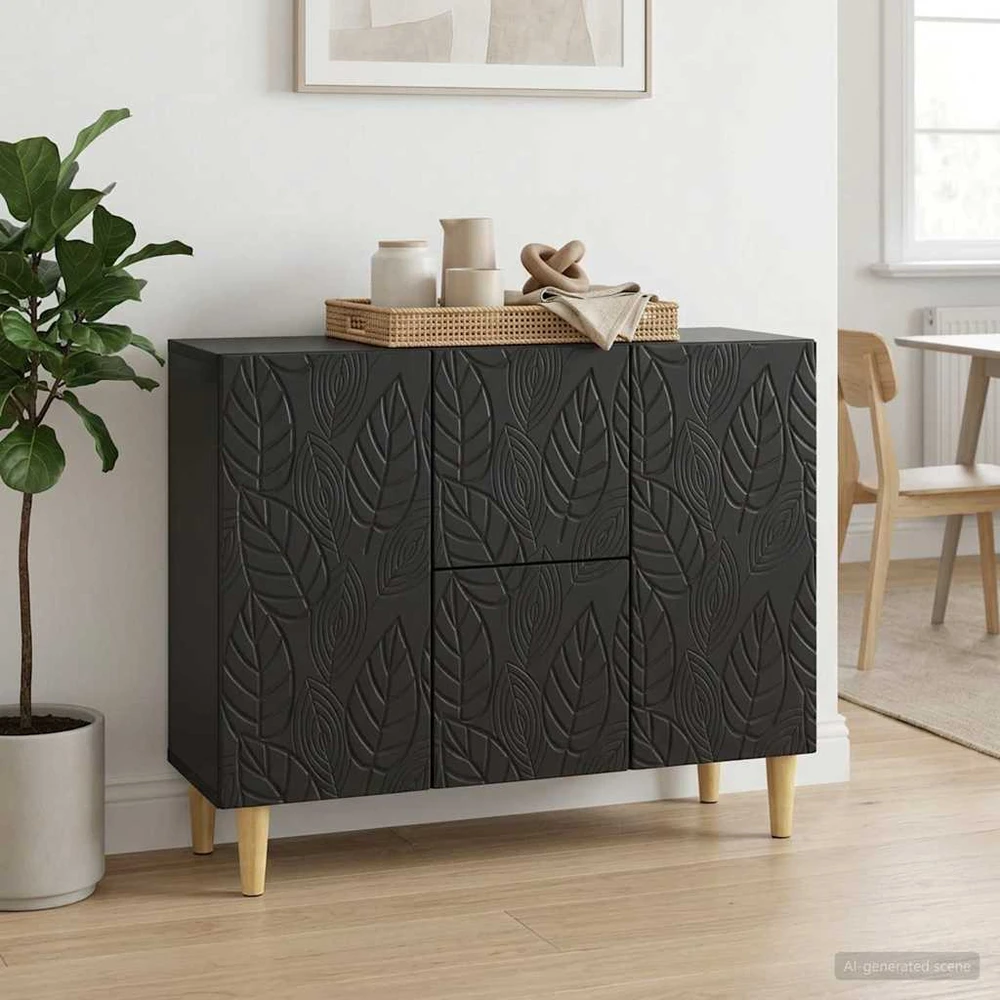 Kabalas Juoda 89 x 34,5 x 60 cm Apdirbta mediena