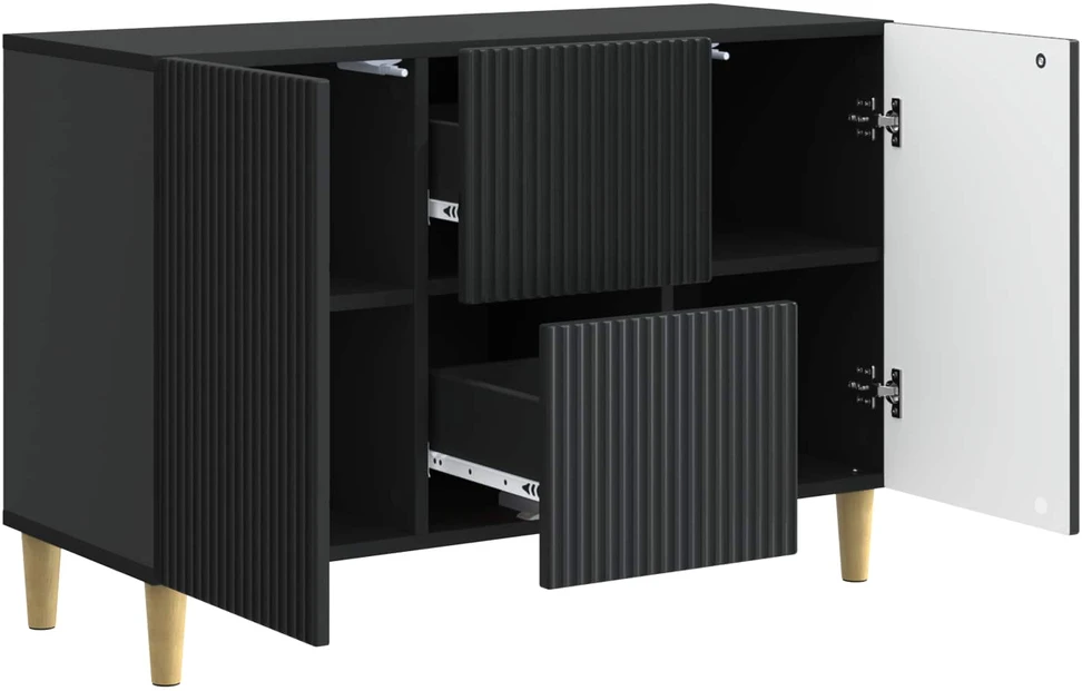 Kabalas Juoda 89 x 34,5 x 60 cm Apdirbta mediena