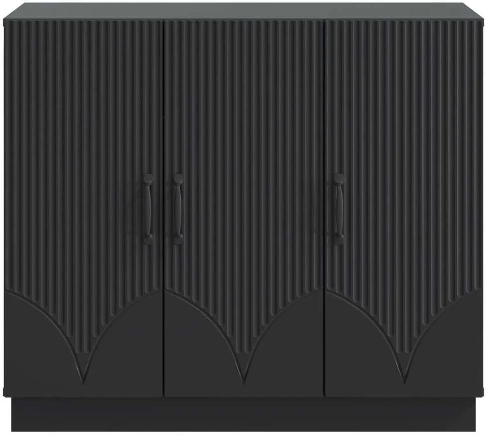 Kabalas Juoda 89 x 34,5 x 77 cm Apdirbta mediena