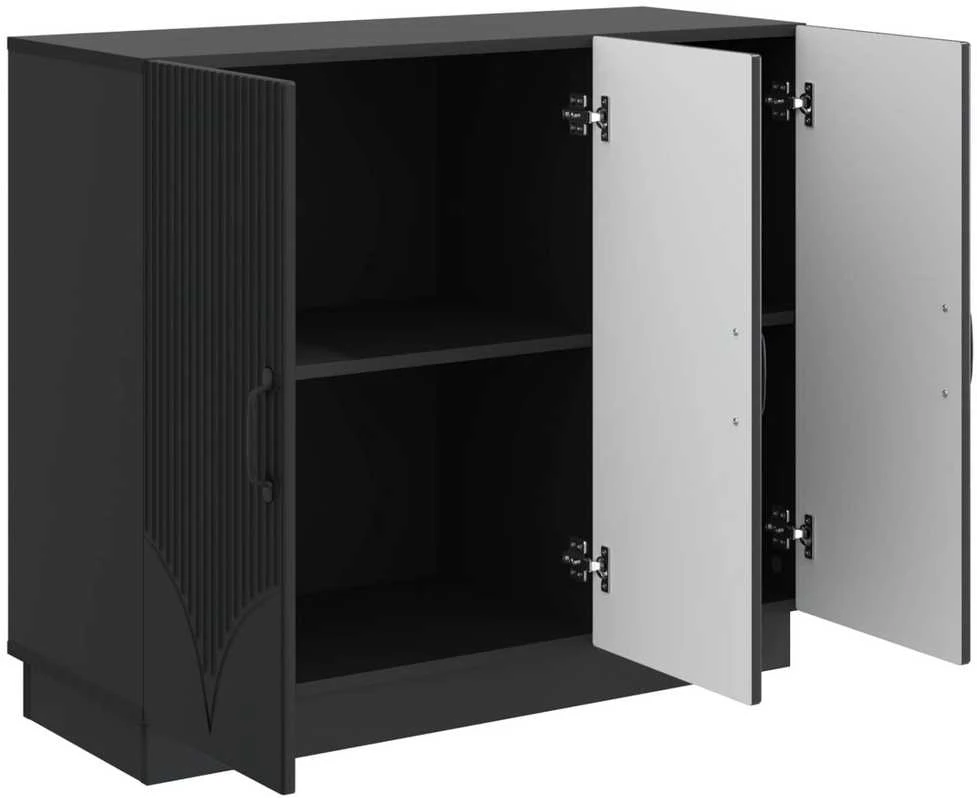 Kabalas Juoda 89 x 34,5 x 77 cm Apdirbta mediena
