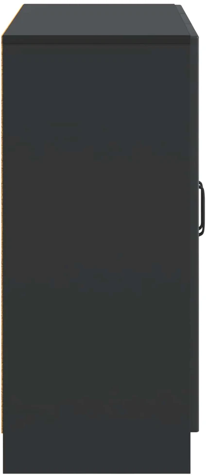 Kabalas Juoda 89 x 34,5 x 77 cm Apdirbta mediena