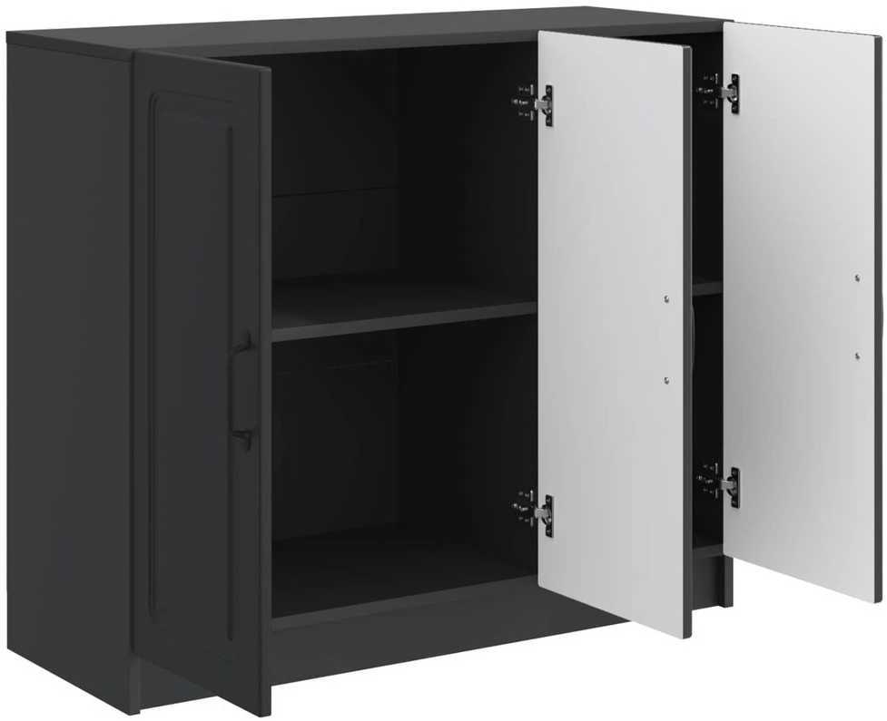Kabalas Juoda 89 x 34,5 x 77 cm Apdirbta mediena
