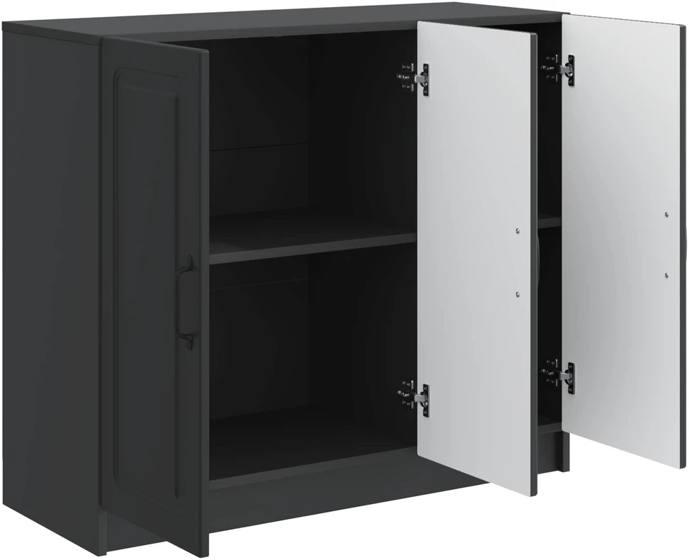Kabalas Juoda 89 x 34,5 x 77 cm Apdirbta mediena