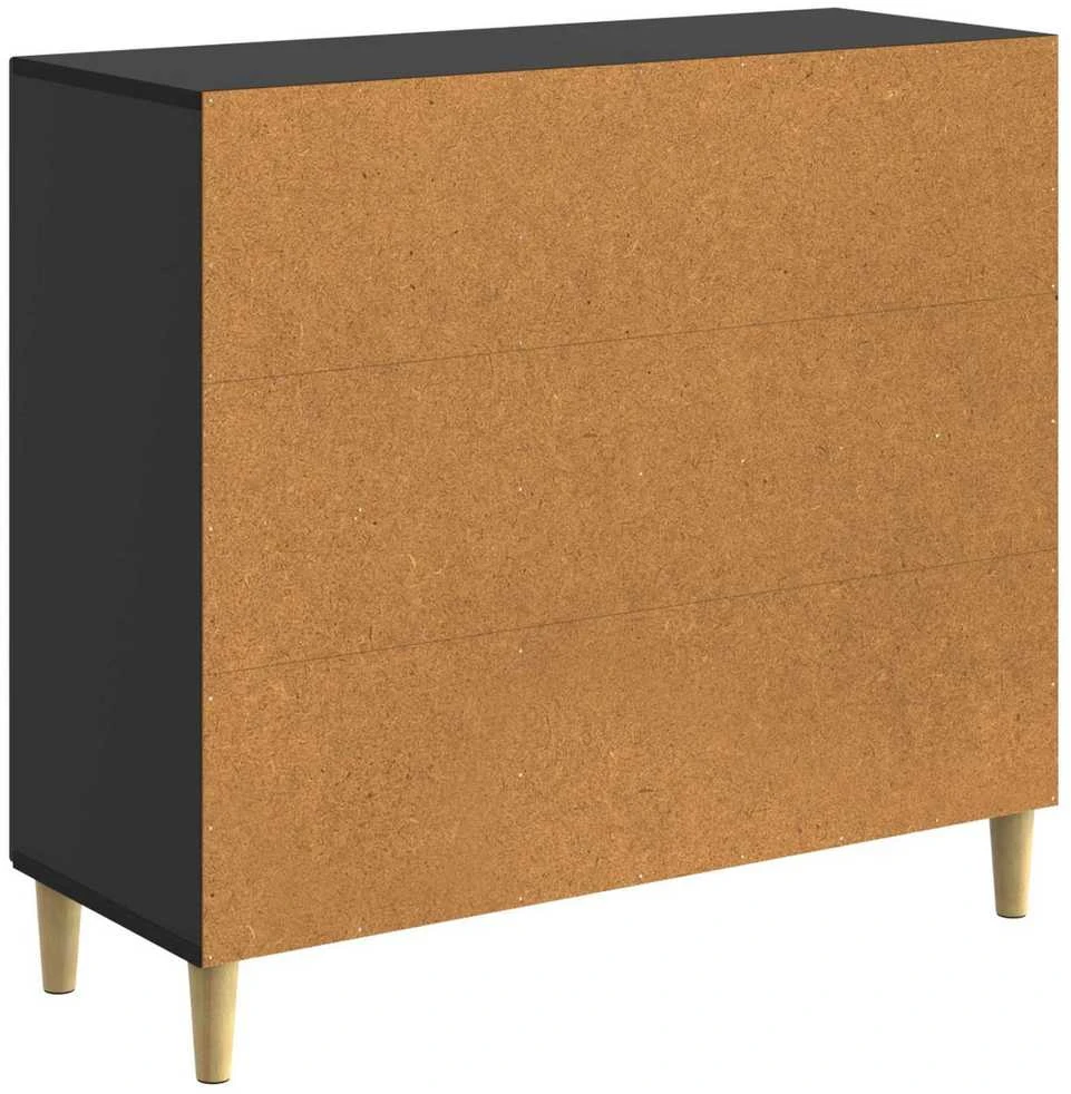 Kabalas Juoda 89 x 34,5 x 80 cm Apdirbta mediena
