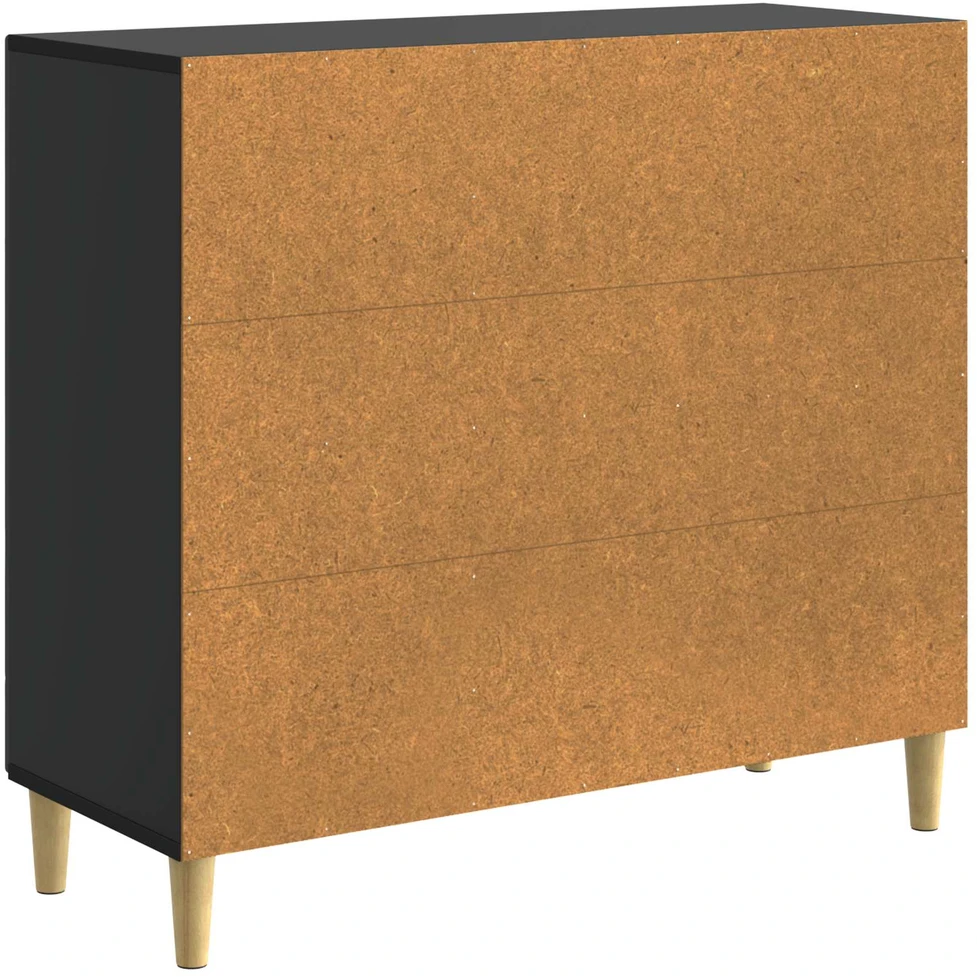 Kabalas Juoda 89 x 34,5 x 80 cm Apdirbta mediena