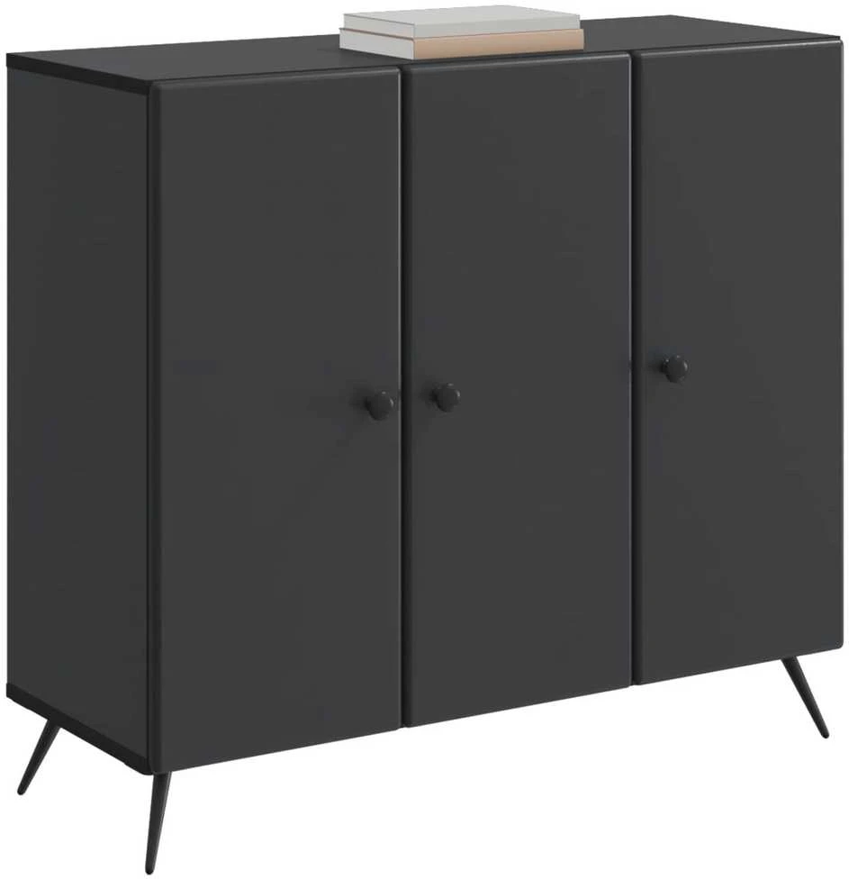 Kabalas Juoda 89 x 34,5 x 80 cm Apdirbta mediena
