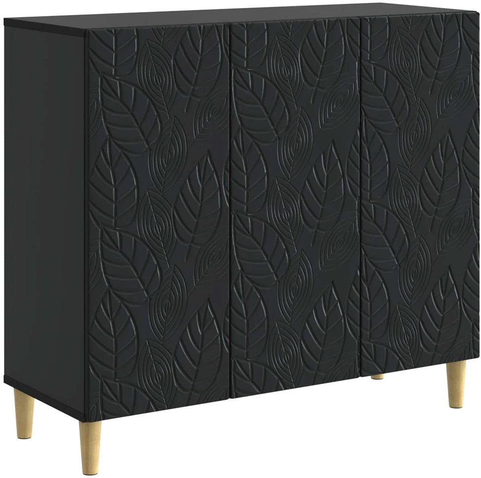 Kabalas Juoda 89 x 34,5 x 80 cm Apdirbta mediena
