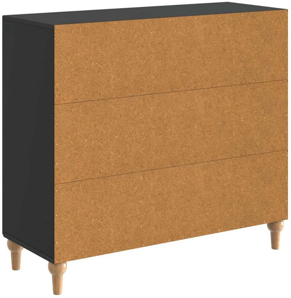 Kabalas Juoda 89 x 34,5 x 80 cm Apdirbta mediena