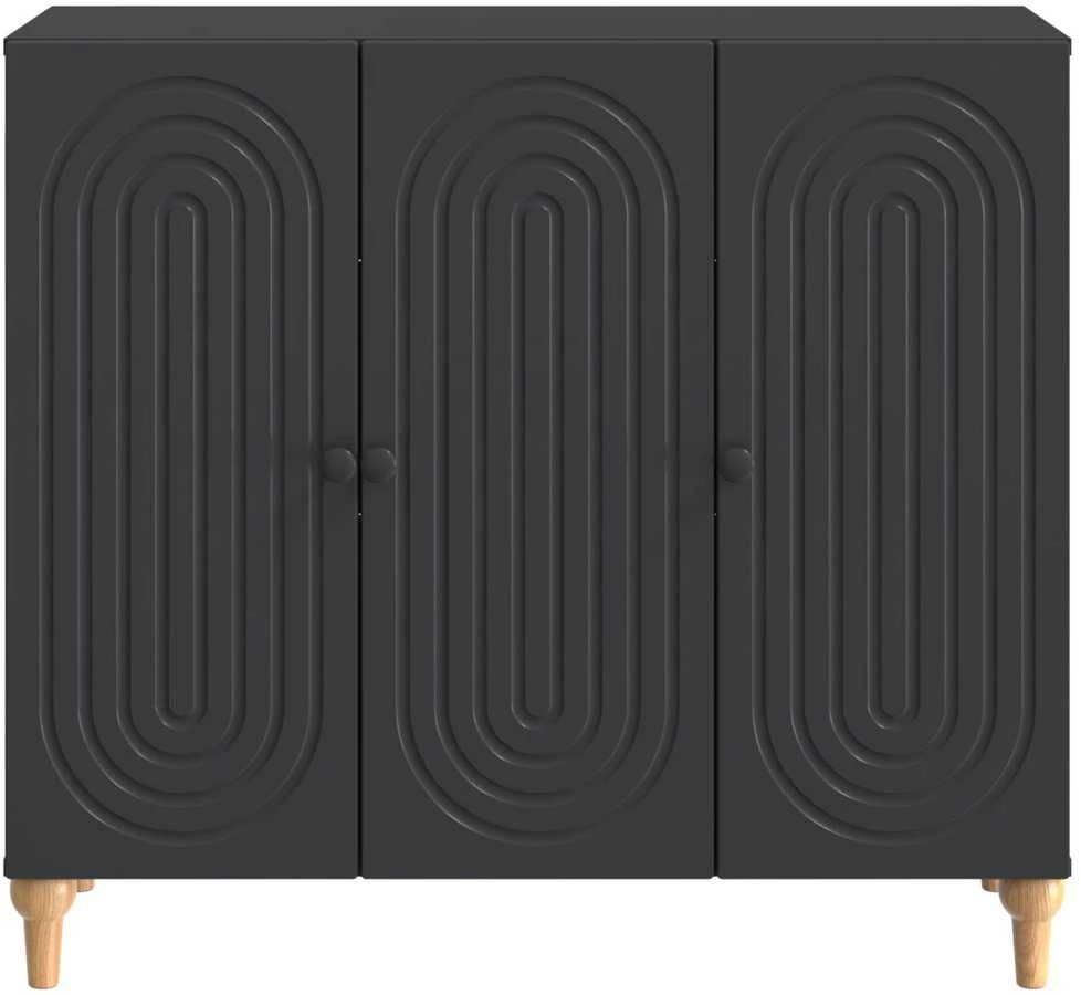 Kabalas Juoda 89 x 34,5 x 80 cm Apdirbta mediena
