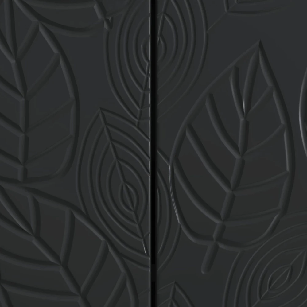 Kabalas Juoda 89 x 34,5 x 80 cm Apdirbta mediena