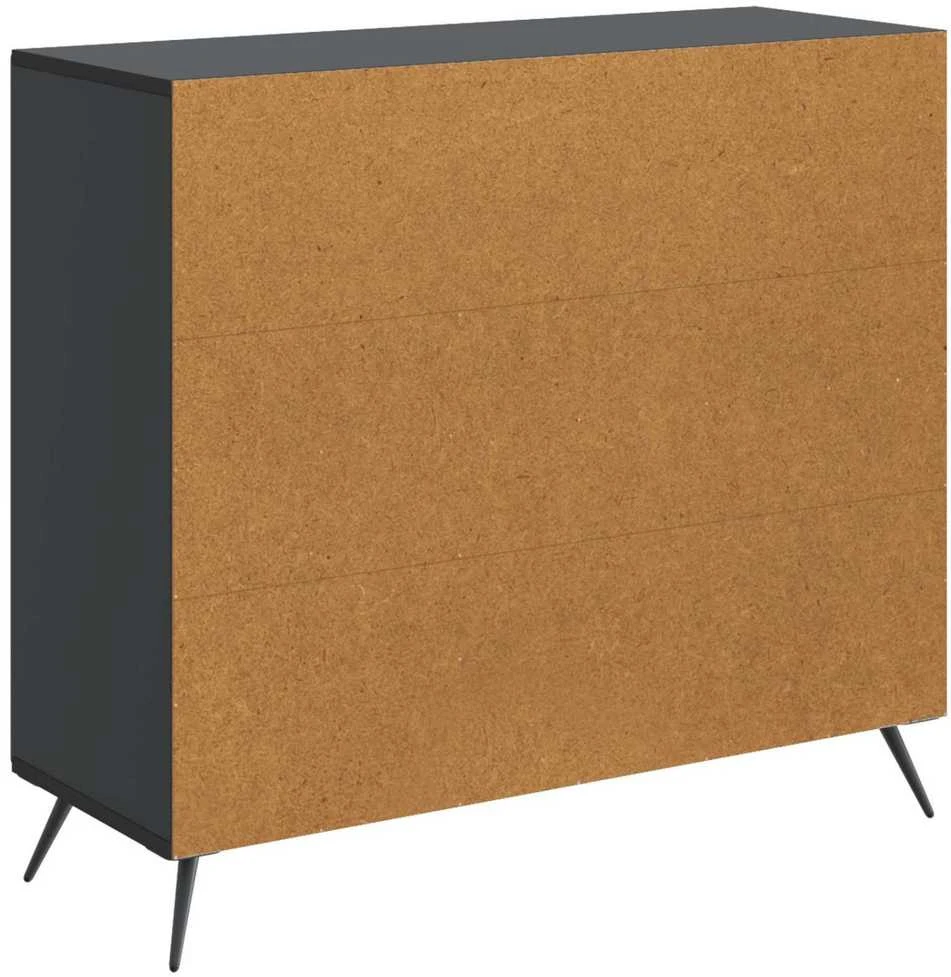 Kabalas Juoda 89 x 34,5 x 80 cm Apdirbta mediena