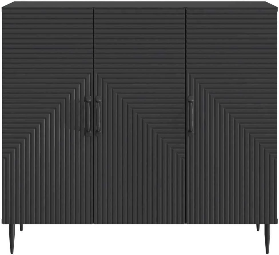 Kabalas Juoda 89 x 34,5 x 80 cm Apdirbta mediena