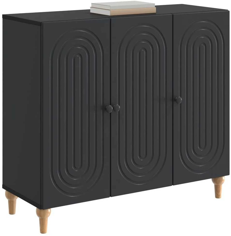 Kabalas Juoda 89 x 34,5 x 80 cm Apdirbta mediena