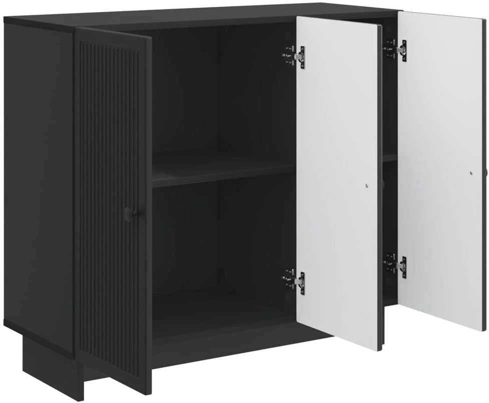 Kabalas Juoda 89 x 34,5 x 80 cm Apdirbta mediena