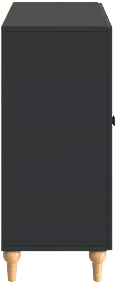 Kabalas Juoda 89 x 34,5 x 80 cm Apdirbta mediena