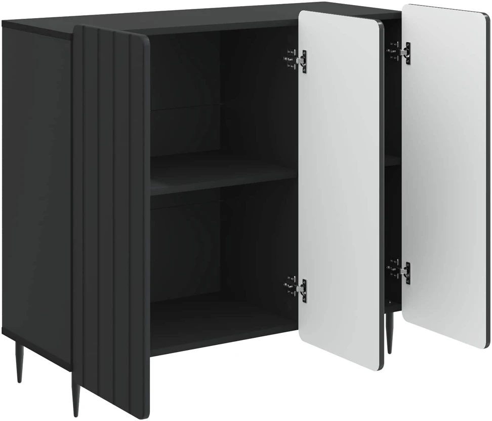 Kabalas Juoda 89 x 34,5 x 82 cm Apdirbta mediena