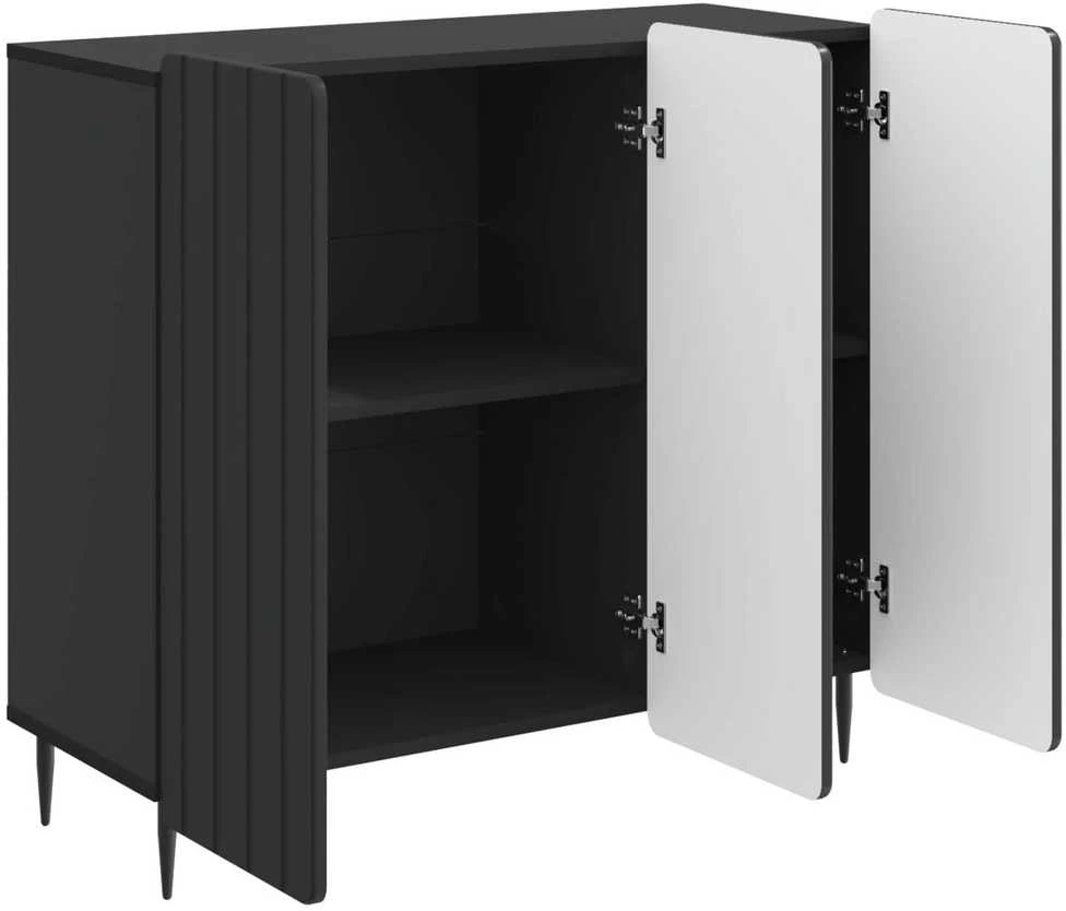 Kabalas Juoda 89 x 34,5 x 82 cm Apdirbta mediena