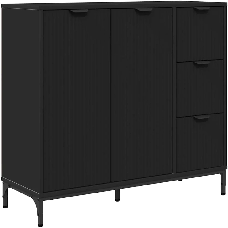 Kabalas Juoda 89,5 x 33 x 82 cm Apdirbta mediena