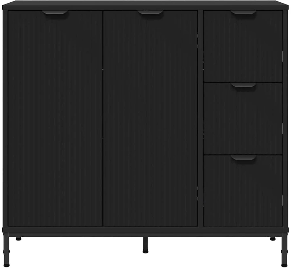 Kabalas Juoda 89,5 x 33 x 82 cm Apdirbta mediena