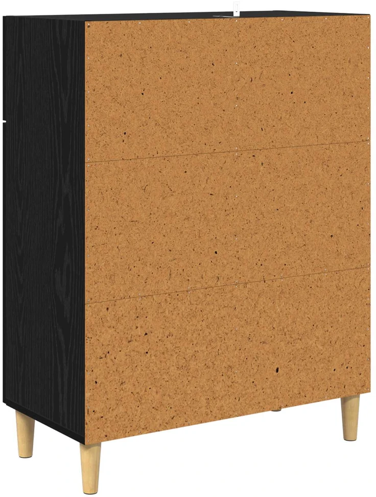 Kabalas juoda ąžuolo 34 x 69.5 x 89 cm Apdirbta mediena