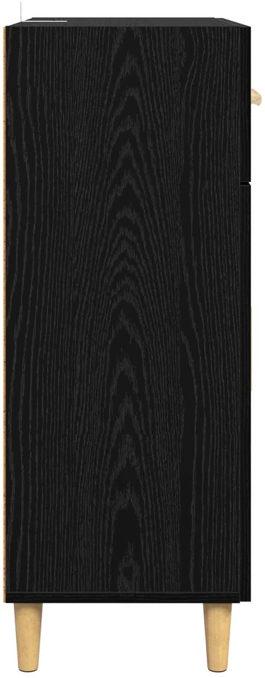 Kabalas juoda ąžuolo 34 x 69.5 x 89 cm Apdirbta mediena