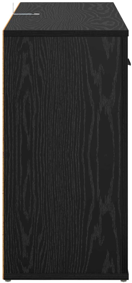 Kabalas Juodas ąžuolas 100 x 30 x 59,5 cm Apdirbta mediena