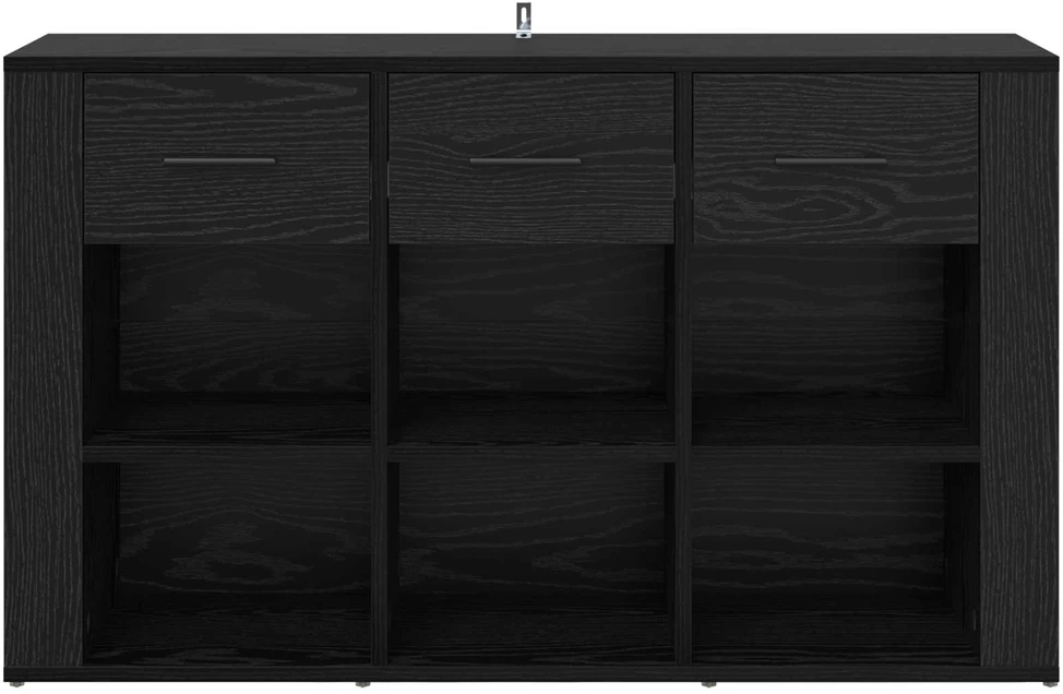 Kabalas Juodas ąžuolas 100 x 30 x 59,5 cm Apdirbta mediena