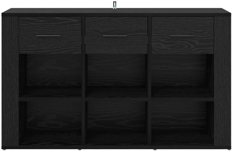 Kabalas Juodas ąžuolas 100 x 30 x 59,5 cm Apdirbta mediena