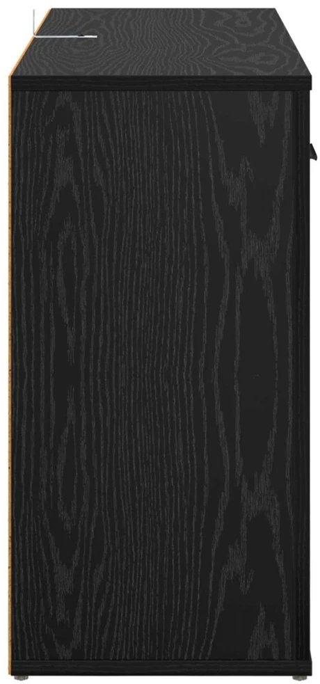Kabalas Juodas ąžuolas 100 x 30 x 59,5 cm Apdirbta mediena