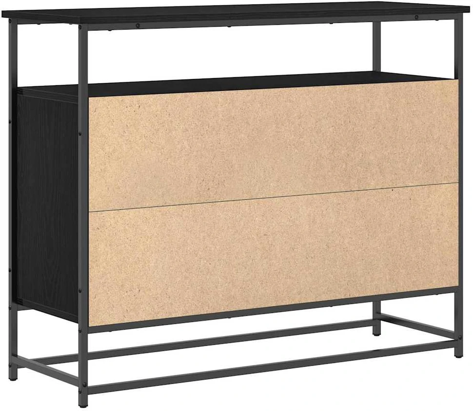Kabalas Juodas ąžuolas 100 x 35 x 80 cm Apdirbta mediena