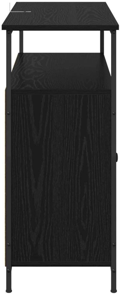 Kabalas Juodas ąžuolas 100 x 35 x 80 cm Apdirbta mediena