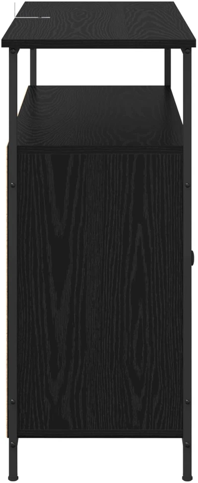 Kabalas Juodas ąžuolas 100 x 35 x 80 cm Apdirbta mediena