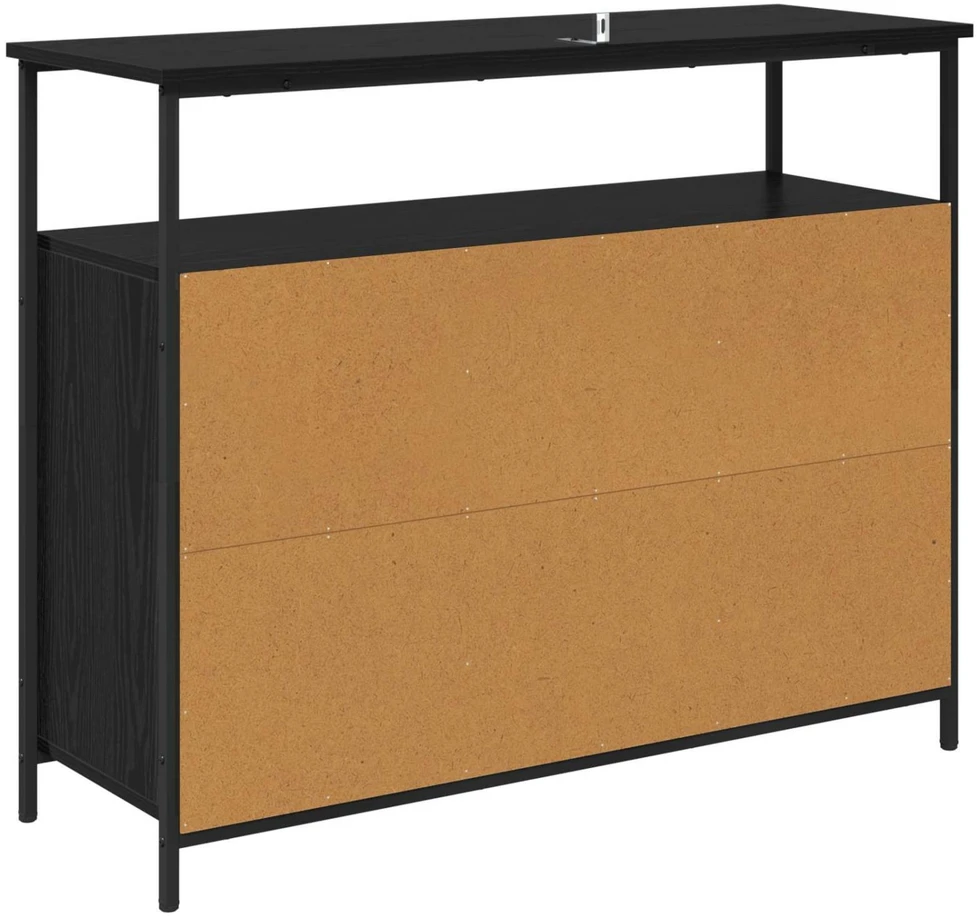 Kabalas Juodas ąžuolas 100 x 35 x 80 cm Apdirbta mediena
