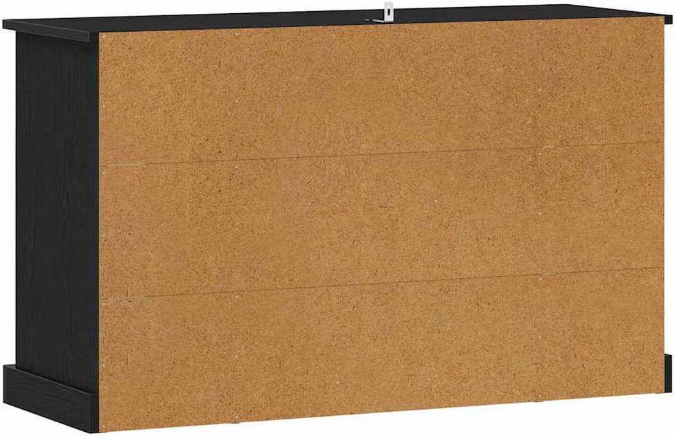Kabalas Juodas ąžuolas 100 x 35,5 x 60 cm Apdirbta mediena