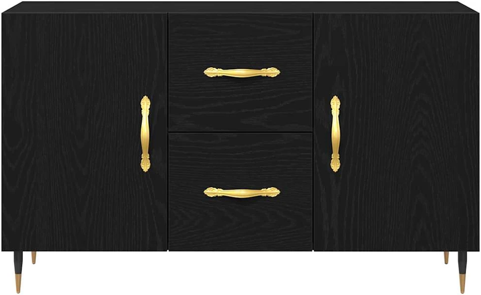 Kabalas Juodas ąžuolas 100 x 36 x 60 cm Apdirbta mediena