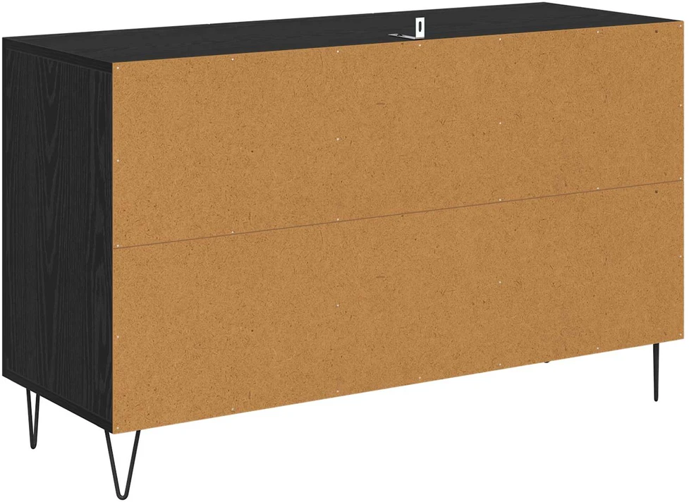 Kabalas Juodas ąžuolas 100 x 36 x 60 cm Apdirbta mediena