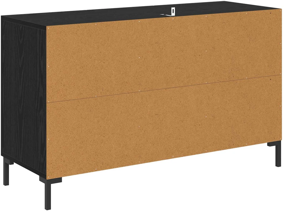 Kabalas Juodas ąžuolas 100 x 36 x 60 cm Apdirbta mediena