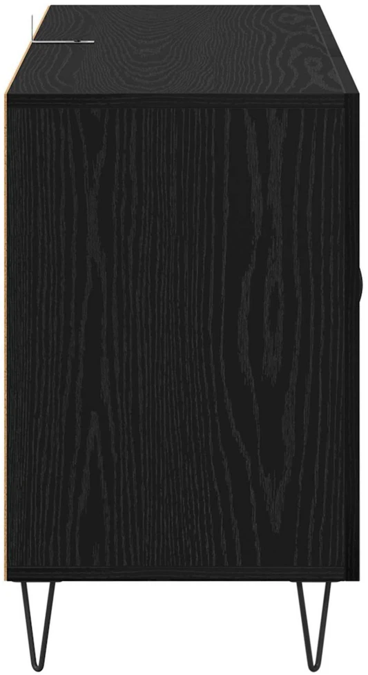 Kabalas Juodas ąžuolas 100 x 36 x 60 cm Apdirbta mediena