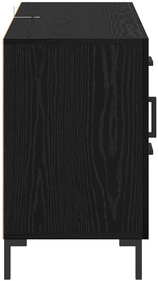 Kabalas Juodas ąžuolas 100 x 36 x 60 cm Apdirbta mediena