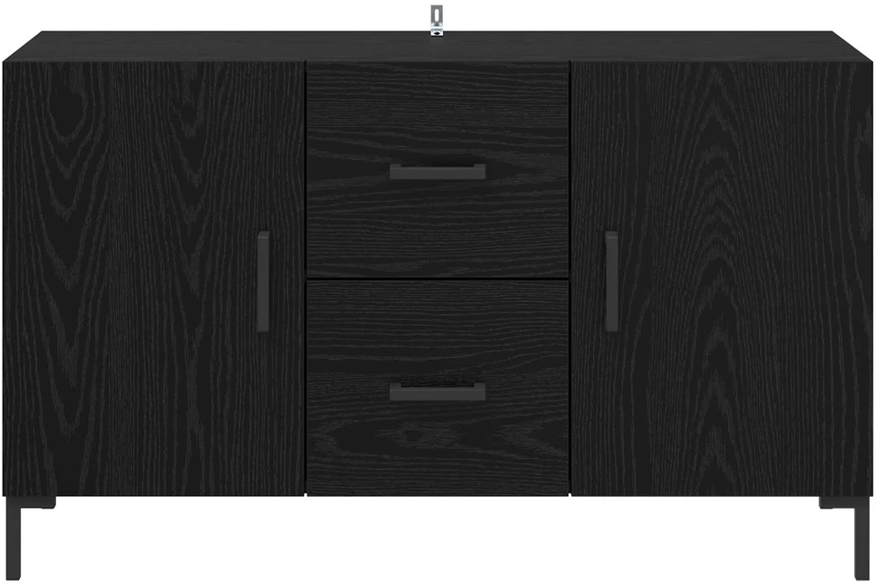 Kabalas Juodas ąžuolas 100 x 36 x 60 cm Apdirbta mediena