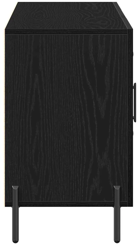 Kabalas Juodas ąžuolas 100 x 36 x 60 cm Apdirbta mediena